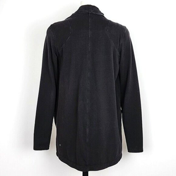 Lululemon That's A Wrap Women's Black Wrap Cardigan Thumbholes Size 8 - Picture 6 of 15